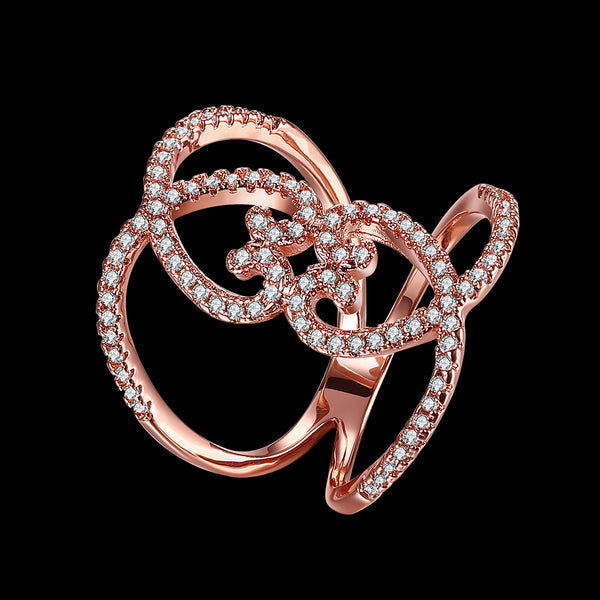 Rose Gold Ring LSRR856-B