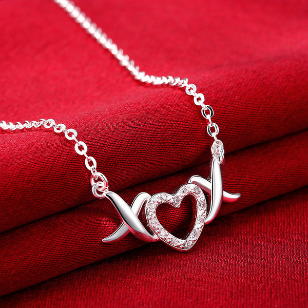 Silver Necklace LSN856