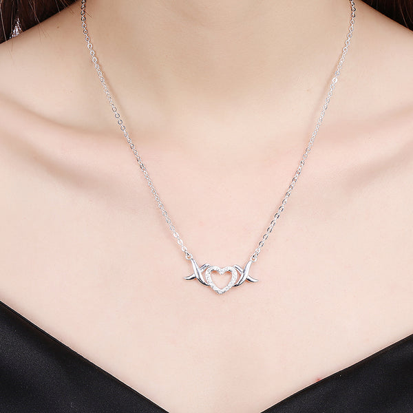Silver Necklace LSN856