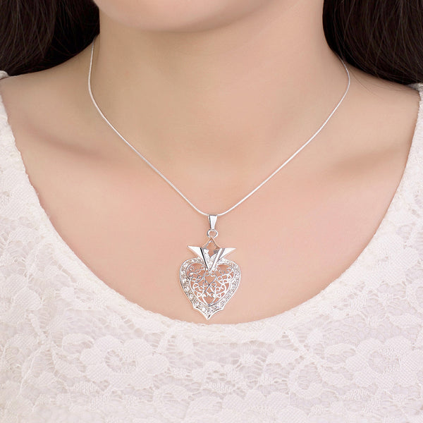 Silver Necklace LSN942