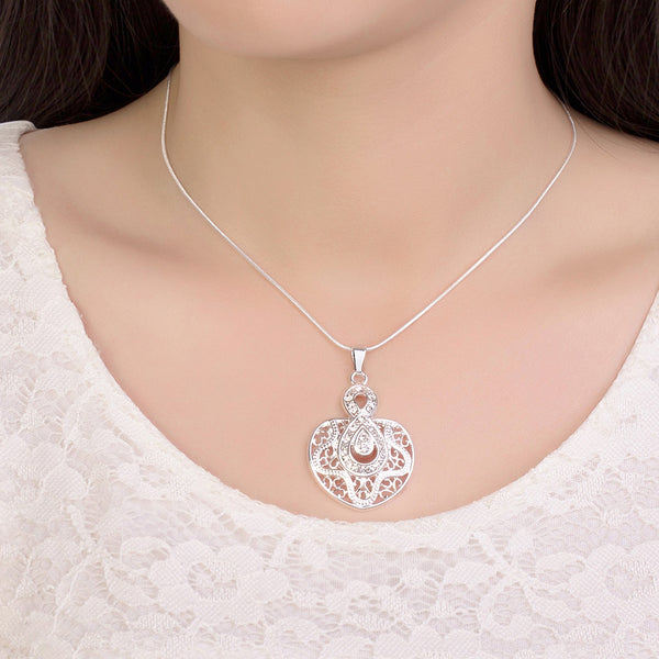 Silver Necklace LSN949