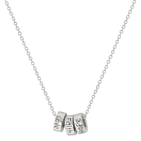 Faith Hope Love Necklace - N01156R-V00