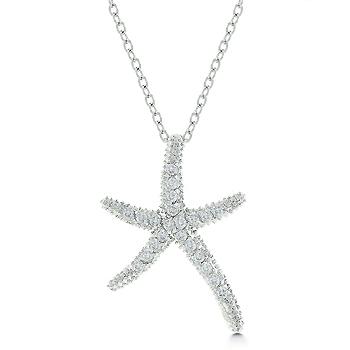 Starfish Necklace - N01160R-C01
