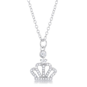 Tabitha 0.5 ct Crown Pendant - N01324R-C01