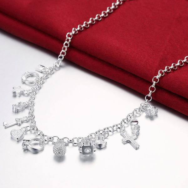 Silver Necklace LSN021