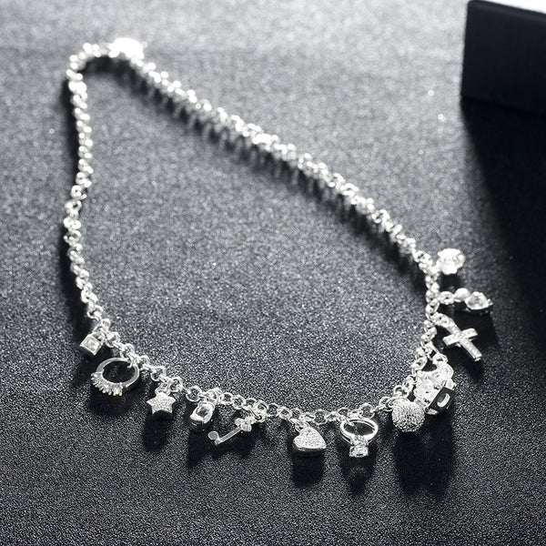 Silver Necklace LSN021