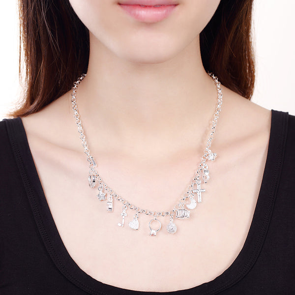 Silver Necklace LSN021