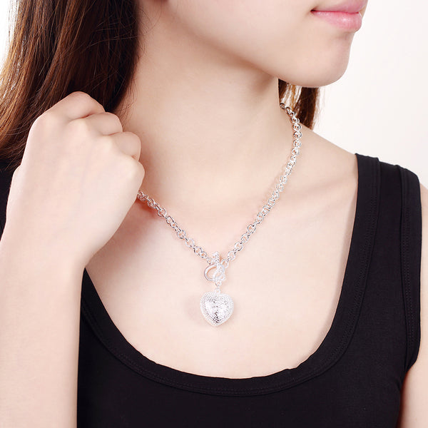 Silver Necklace LSN022