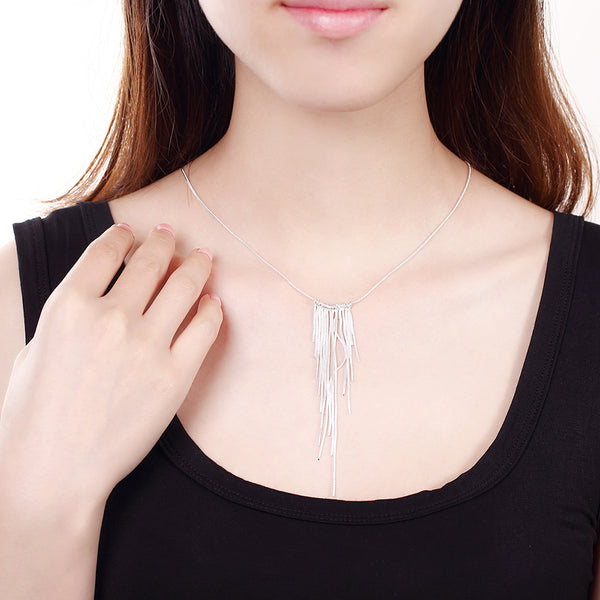 Silver Necklace LSN026