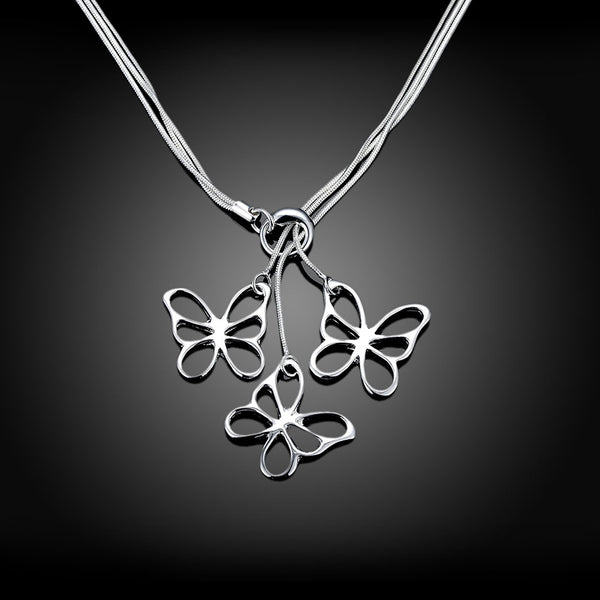 Silver Necklace LSN043