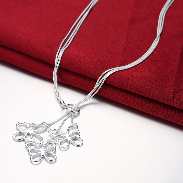 Silver Necklace LSN043
