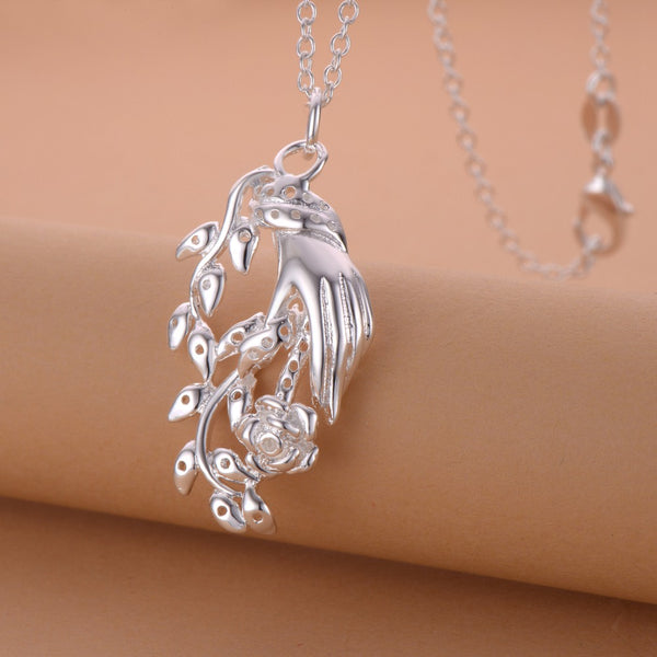 Silver Necklace LSN044