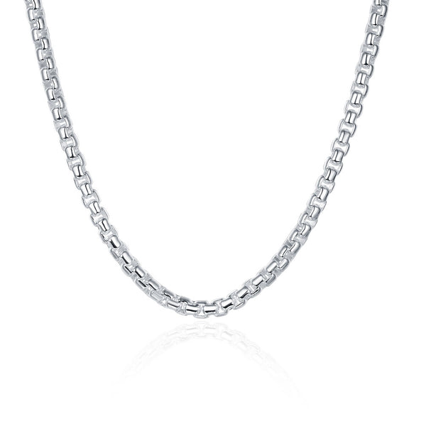 Silver Pop Chain 20inch 6mm LSN053