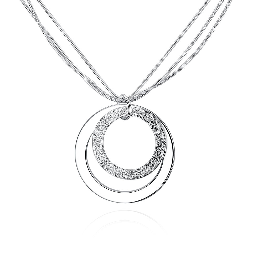 Silver Necklace LSN056