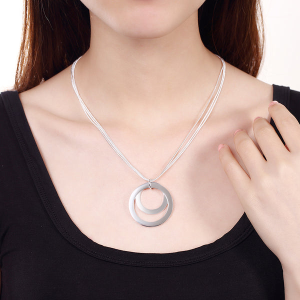 Silver Necklace LSN056