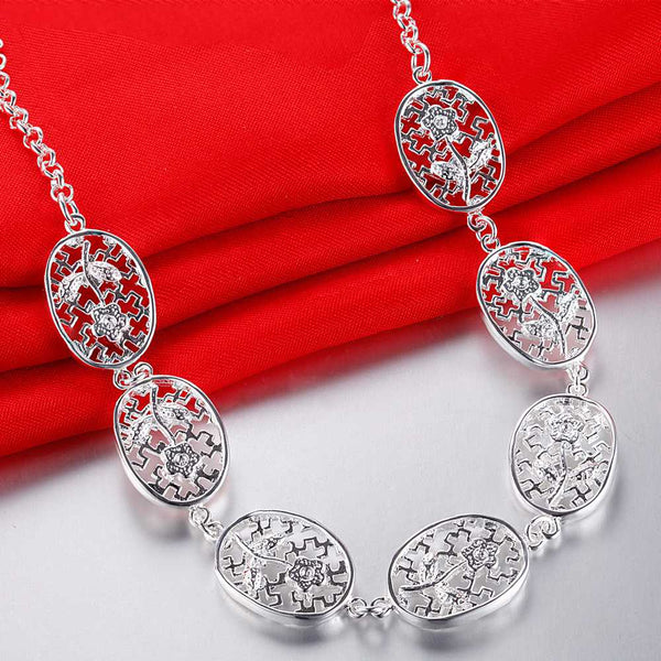 Silver Necklace LSN066