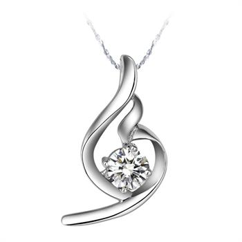 White Gold Necklace LSN068