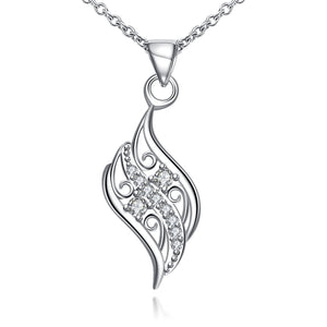 Silver Necklace LSN077-C
