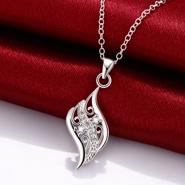 Silver Necklace LSN077-C