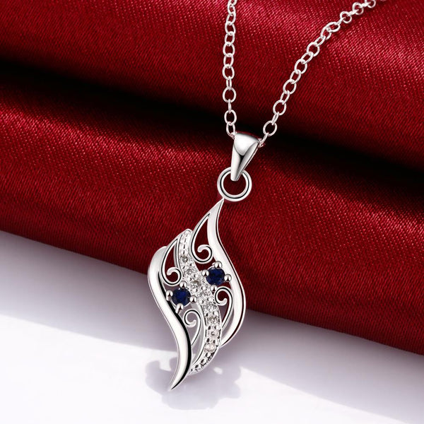 Silver Necklace LSN077-C