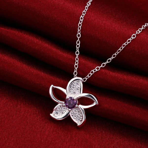 Silver Necklace LSN078-A