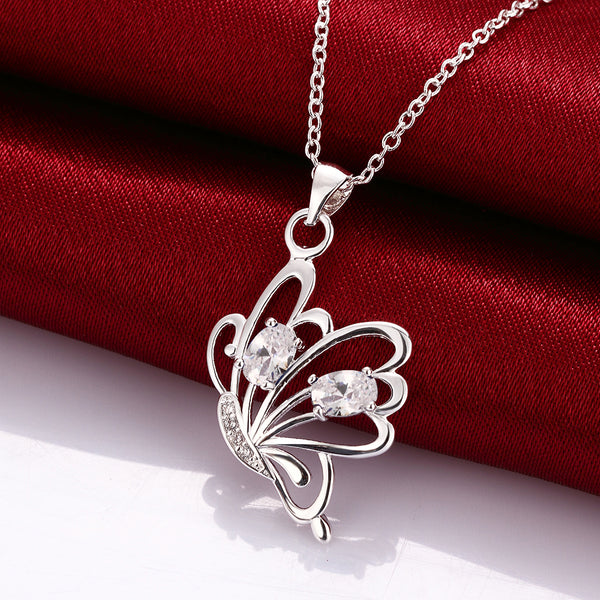 Silver Necklace LSN079-B