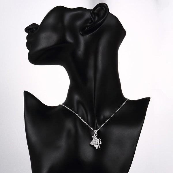 Silver Necklace LSN080-B