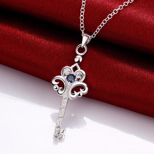 Silver Necklace LSN082-C