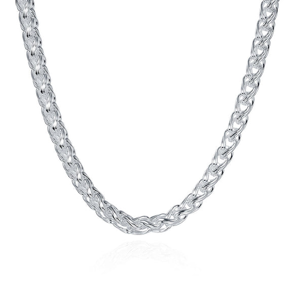 Silver Link Chain 20inch  6mm LSN083