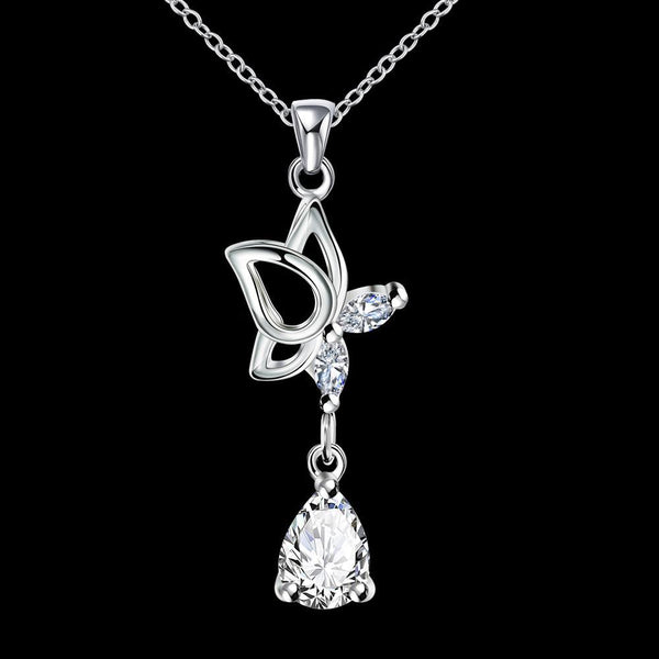 Silver Necklace LSN088-C