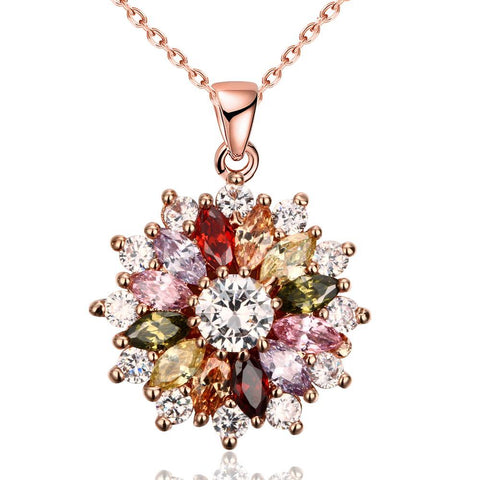 Rose Gold Necklace LSN088