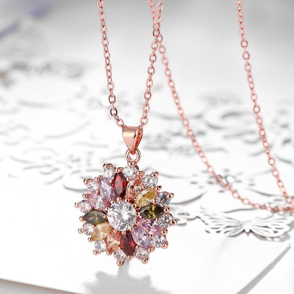 Rose Gold Necklace LSN088