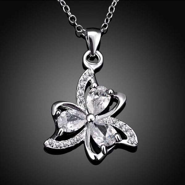 Silver Necklace LSN089-D