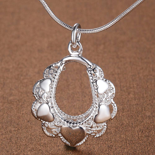Silver Necklace LSN089