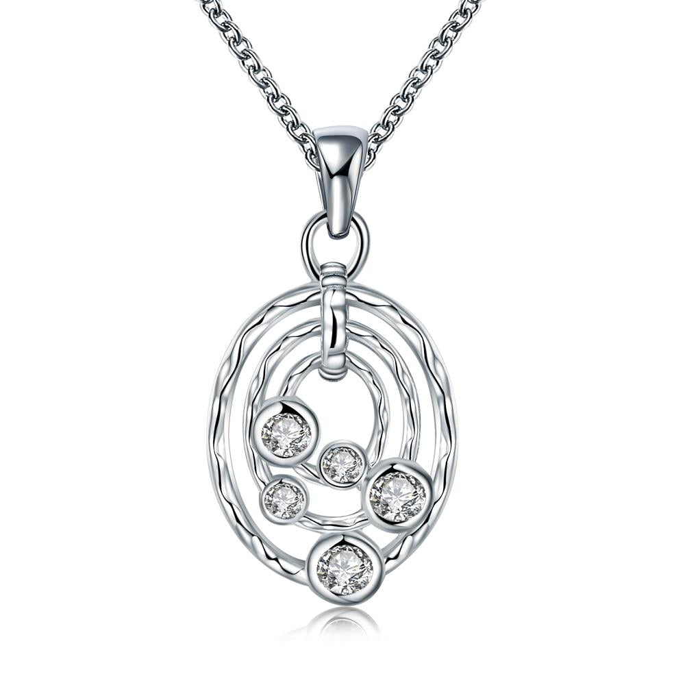 Silver Necklace LSN090-C