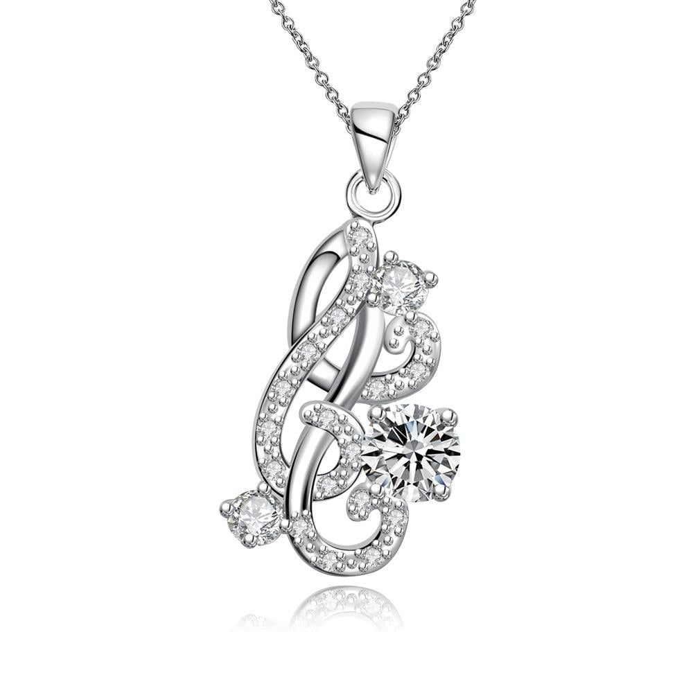 Silver Necklace LSN094-A