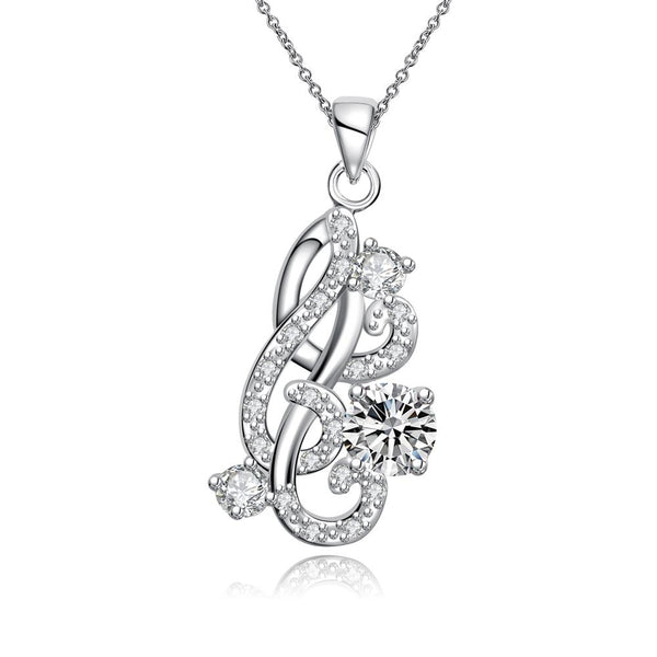 Silver Necklace LSN094-A