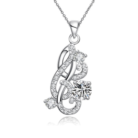 Silver Necklace LSN094-A