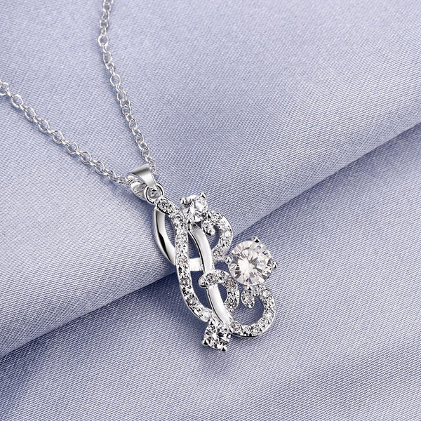 Silver Necklace LSN094-A