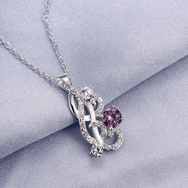 Silver Necklace LSN094-A