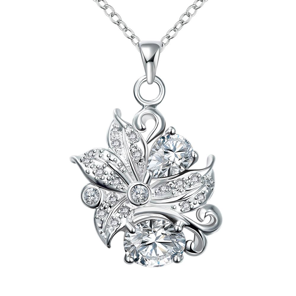 Silver Necklace LSN096-D