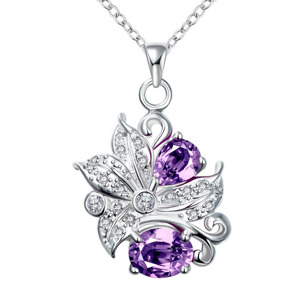 Silver Necklace LSN096-D