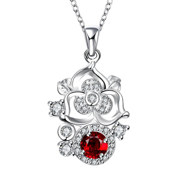 Silver Necklace LSN097-D