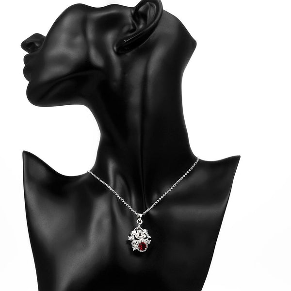 Silver Necklace LSN097-D