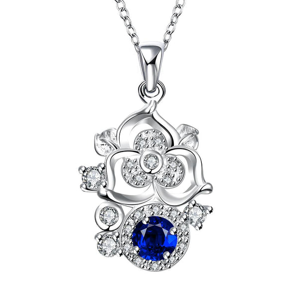 Silver Necklace LSN097-D