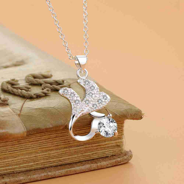Silver Necklace LSN1012
