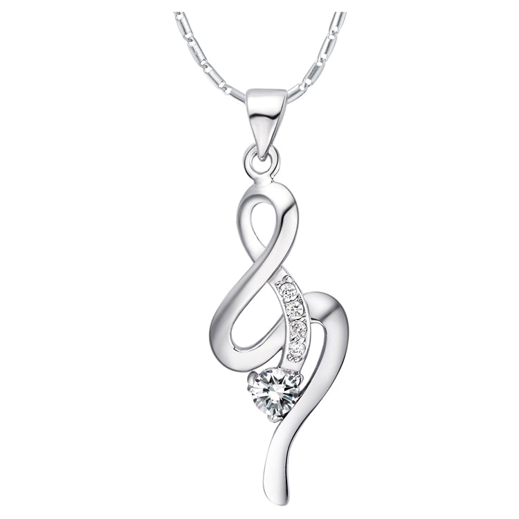 White Gold Necklace LSN1014