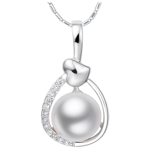 White Gold Necklace LSN1041