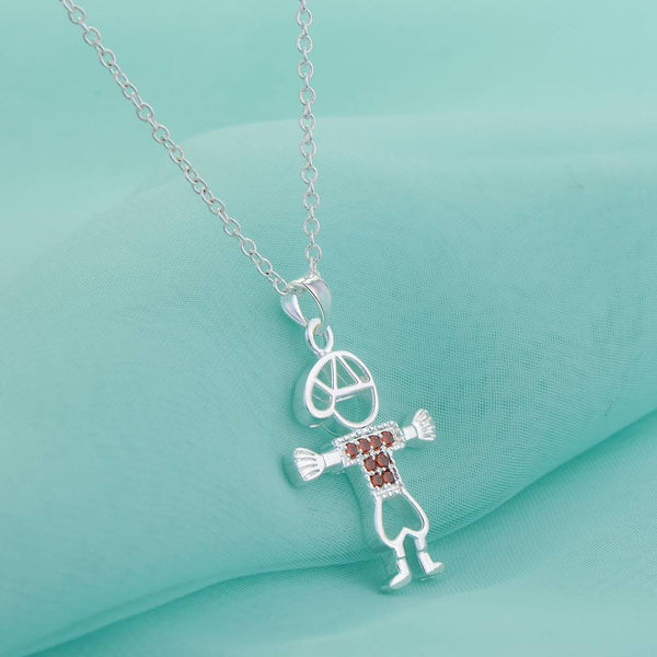 Silver Necklace LSN1044