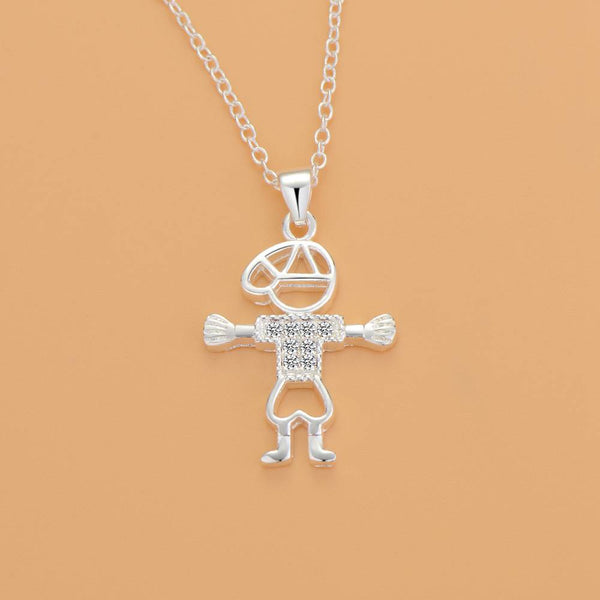 Silver Necklace LSN1045